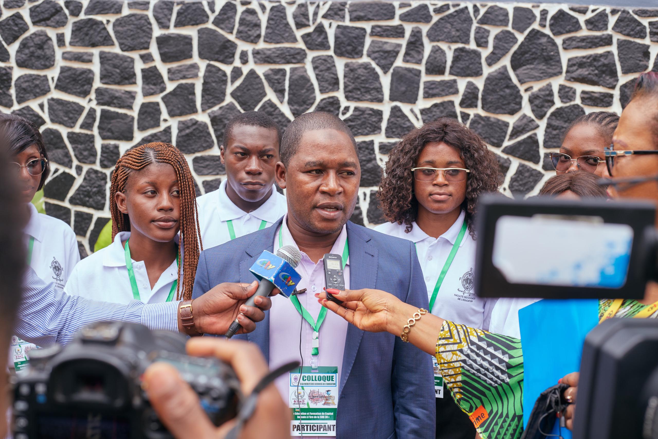 Conférence de presse de l'expert, le Docteur SHAIBOU