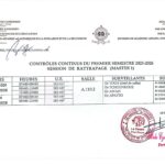 PLANNING DU RATTRAPAGE DES CONTRÔLES CONTINUS DE MASTER 1 ET MASTER 2 FEDD