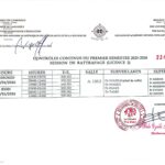 PLANNING DU RATTRAPAGE DES CONTRÔLES CONTINUS DE L1, L2 ET L3